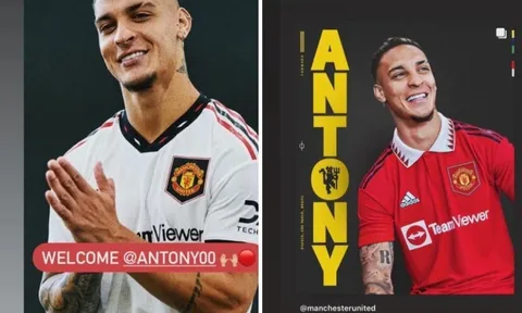 Antony nhầm Bruno Fernandes là đội trưởng MU