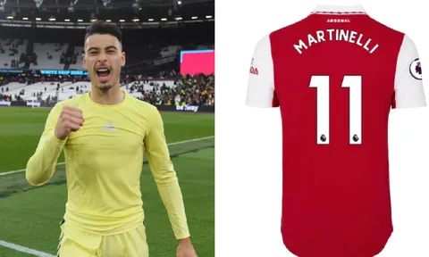 Áo số 11 của Arsenal có chủ nhân mới