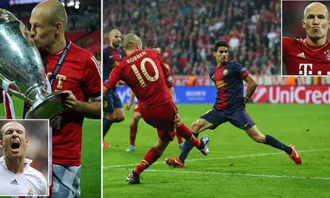 Arjen Robben đi đến hồi kết