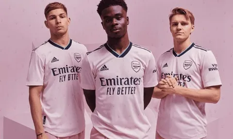 Arsenal chính thức công bố áo đấu thứ 3 mùa giải 2022/23
