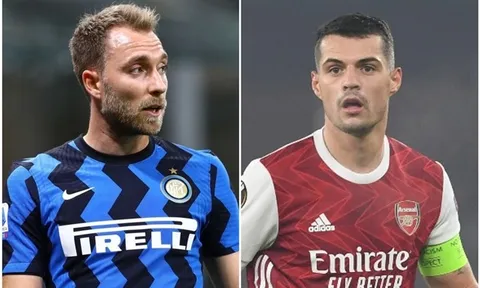 Arsenal chơi lớn, dùng Xhaka đổi "hàng hớ" Inter Milan