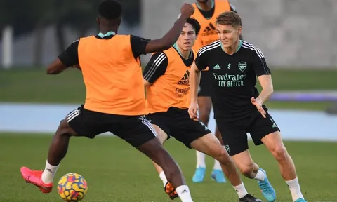Arsenal đua Top 4 căng thẳng, Arteta xua quân ra tập cật lực