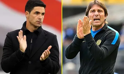 "Arsenal hãy sa thải Arteta và mang Conte về Emirates"
