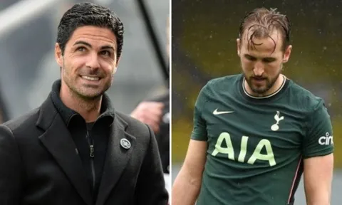 Arsenal mua Kane? Arteta có câu trả lời