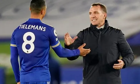 Arsenal ngắm Tielemans, Brendan Rodgers lên tiếng