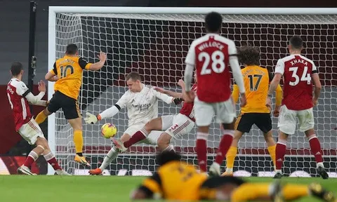 Arsenal tái lập thành tích đáng buồn sau 39 năm