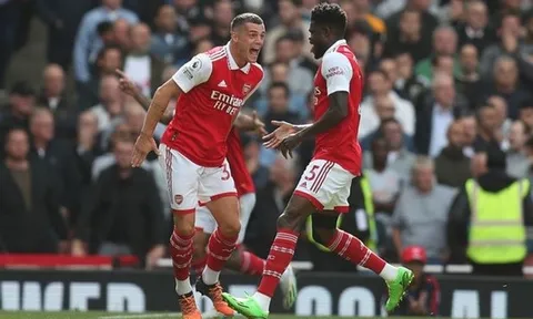 Arsenal thăng hoa nhờ song tấu hoàn hảo
