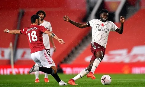 Arsenal thắng Man Utd: Ngày "ông chủ" Partey lu mờ Pogba và Bruno
