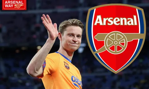 Arsenal thành điểm đến lý tưởng của De Jong