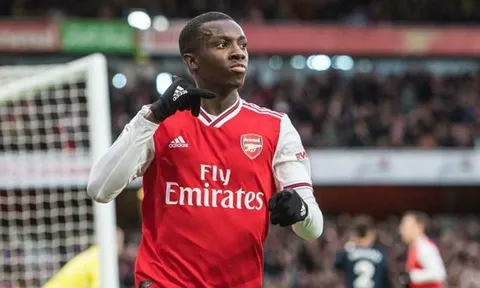 Arsenal xác nhận động thái với Eddie Nketiah