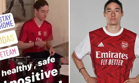 Tiền vệ công 17 tuổi khiến Arsenal đặt nhiều kỳ vọng là ai?