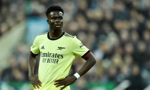 Arteta cảnh báo về Bukayo Saka