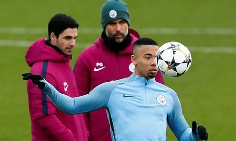 Arteta chứng minh Pep chưa khai thác hết tiềm năng của Gabriel Jesus