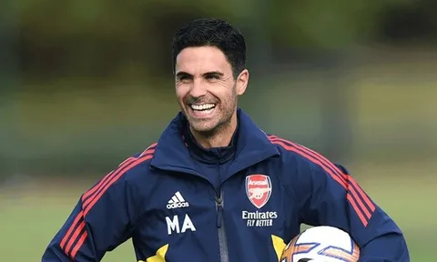 Arteta lọt top HLV hay nhất tháng 8