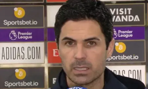 Arteta: "Tôi đang bị sốc nặng"
