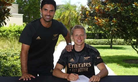 Arteta: “Vị trí chính của Zinchenko là hậu vệ trái”