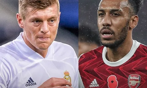 Aubameyang cãi lộn Kroos, Ozil nói thẳng 1 câu