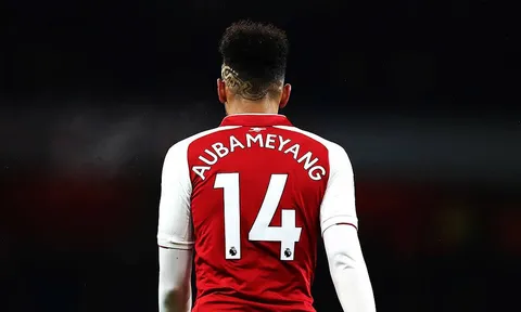 Aubameyang ra đi, số 14 của Arsenal có chủ nhân mới?