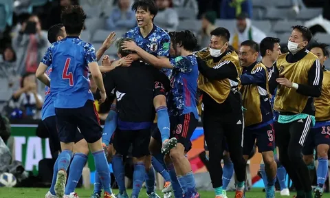 Tuyển Nhật Bản giành vé dự World Cup 2022
