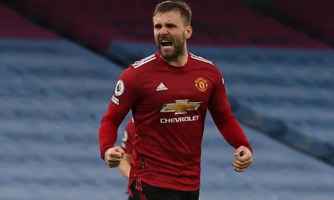 Đang chơi xuất sắc cho tuyển Anh, Luke Shaw nhận tin vui lớn từ Man United
