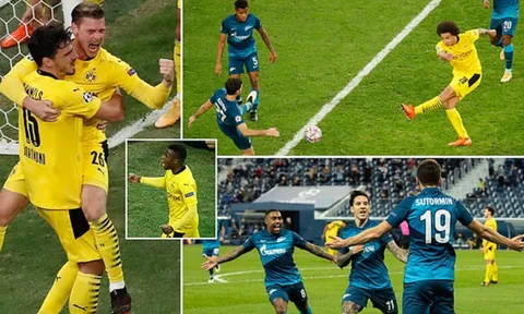 Ngược dòng xuất sắc, Dortmund giành ngôi đầu bảng F