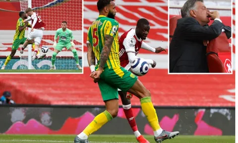 Hai siêu phẩm xuất hiện, Arsenal "tiễn biệt" West Brom khỏi EPL