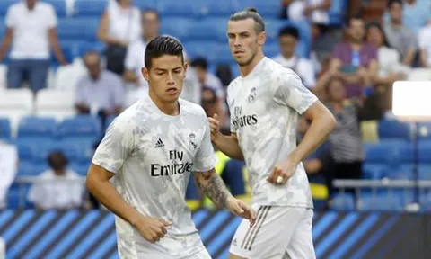 Bale và James hành động khó tin trong ngày Real bế tắc, tương lai tại Bernabeu đã rõ?