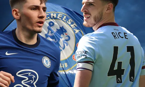Bản hợp đồng có thể thay thế Declan Rice ở Chelsea?