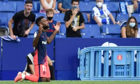 Bàn thắng phút 90+9 mang về 3 điểm nghẹt thở cho Atletico