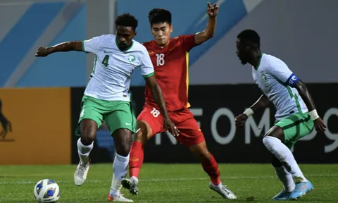 Báo Saudi Arabia bất ngờ trước lối chơi của U23 Việt Nam