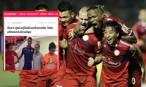 Báo Thái: Buriram cẩn thận, CLB TP.HCM sắp kích nổ bom tấn với cựu sao Liverpool?
