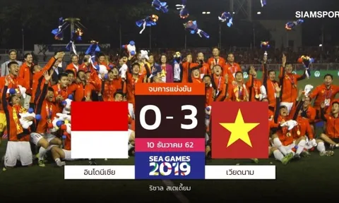 Báo Thái Lan ca ngợi 1 cái tên của U22 Việt Nam trong trận thắng Indonesia