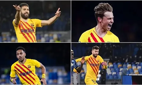 Barca hất văng mọi vật cản khi các vị trí sẵn sàng khai hỏa