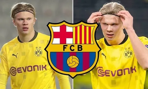 Barcelona gửi lời đề nghị đầu tiên cho Erling Haaland