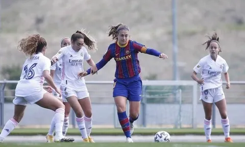 Barcelona hủy diệt Real Madrid ở trận El Clasico nữ đầu tiên trong lịch sử