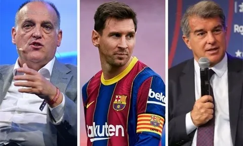 Barcelona mượn Messi để tuyên chiến với La Liga?