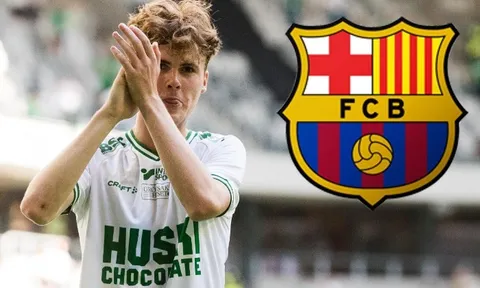 Barcelona quan tâm đến ngọc thô 18 tuổi người Thụy Điển