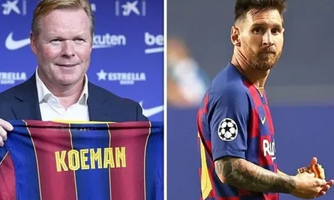 Koeman: "Messi rồi cũng như bao cầu thủ khác ..."