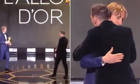 Bất ngờ! Trao QBV cho Messi, Modric trao luôn thông điệp khiến Ronaldo ghen tị