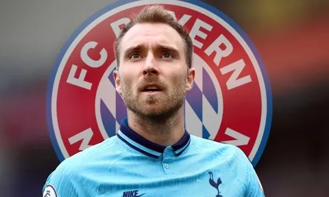 'Bayern Munich không nên ký hợp đồng với Christian Eriksen'
