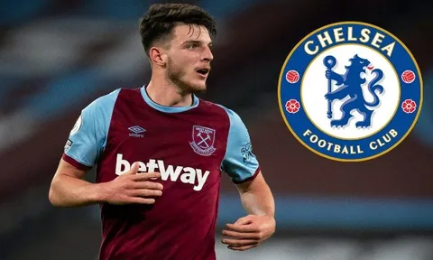 Bên cạnh Declan Rice, lộ diện mục tiêu chuyển nhượng cuối cùng của Chelsea