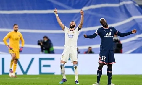 Benzema phá vỡ kỷ lục lịch sử Champions League