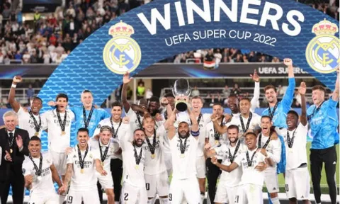 Benzema nổ súng, Real hạ Frankfurt đoạt Siêu cúp châu Âu