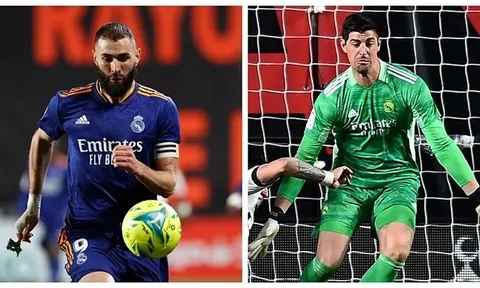 Benzema và Courtois giúp Real đứng trước thời khắc lịch sử sau 34 năm