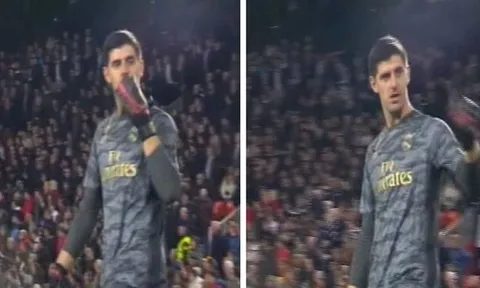 Bị CĐV Valencia huýt sáo, Courtois làm 1 hành động khó tin!