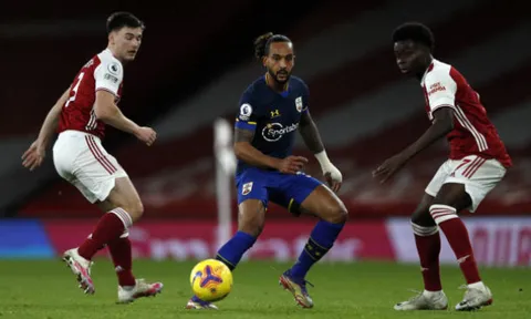 Bị "người cũ" phá lưới, Arsenal tiếp tục giậm chân ở nửa cuối BXH