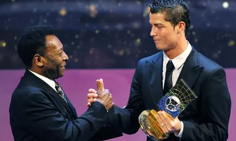 Bị xô đổ kỷ lục, 'Vua bóng đá' vẫn dành cho Ronaldo lời khen ngợi