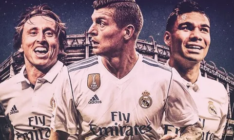 Bộ ba tiền vệ của Real Madrid hay nhất lịch sử Champions League?