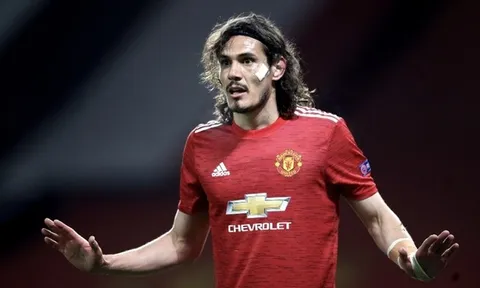'Gã khổng lồ' buông xuôi, tương lai Cavani tại M.U rõ như ban ngày