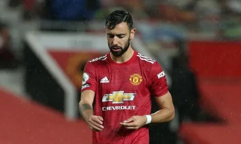 Bruno Fernandes bị cáo buộc làm tấm gương xấu cho đồng đội